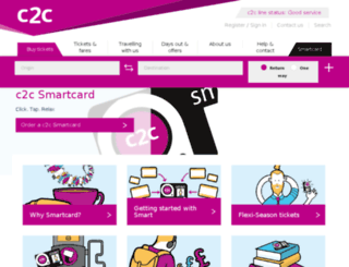 smart.c2c-online.co.uk screenshot