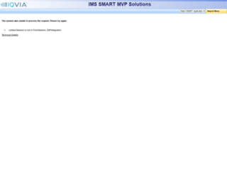 smart.imshealth.com screenshot