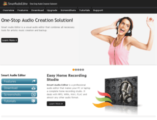 smartaudioeditor.com screenshot