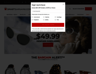 smartbargains.com screenshot