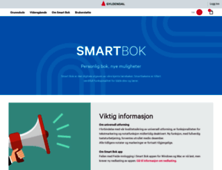 smartbok.no screenshot