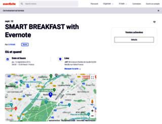 smartbreakfast.eventbrite.fr screenshot