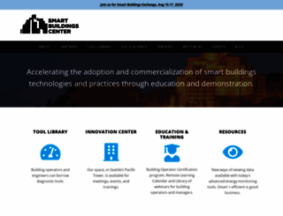 smartbuildingscenter.org screenshot