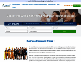 smartbusinessinsurance.com.au screenshot