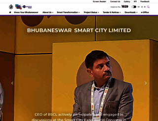 smartcitybhubaneswar.gov.in screenshot