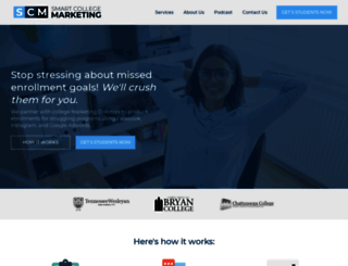 smartcollegemarketing.com screenshot