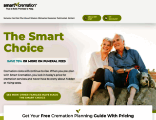 smartcremation.com screenshot