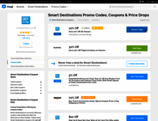 smartdestinations.bluepromocode.com screenshot