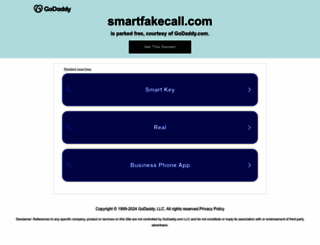 smartfakecall.com screenshot