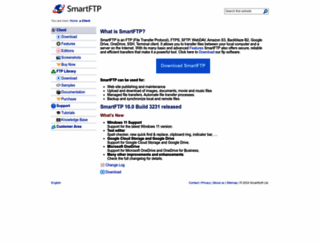 smartftp.com screenshot
