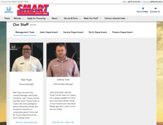 smarthondawhitehall.com screenshot