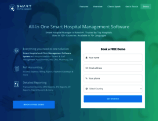 smarthospitalmanager.com screenshot