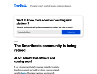 smarthosts.org screenshot