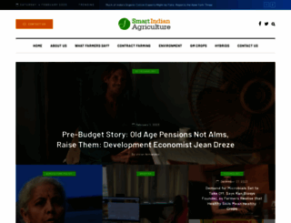 smartindianagriculture.com screenshot