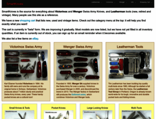 smartknives.com screenshot