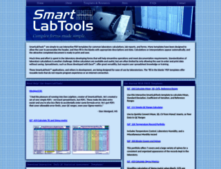 smartlabtools.com screenshot