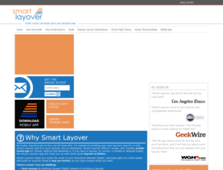 smartlayover.com screenshot