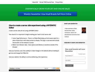 smartleadgeneration.com screenshot
