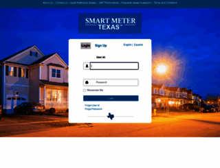 smartmetertexas.com screenshot
