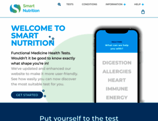 smartnutrition.co.uk screenshot
