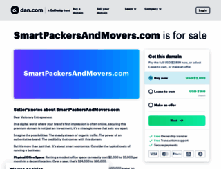 smartpackersandmovers.com screenshot