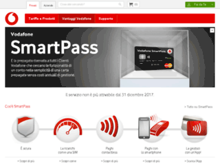 smartpass.vodafone.it screenshot