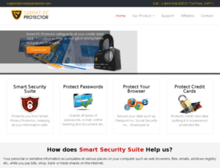 smartpcprotector.com screenshot