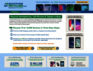 smartphonerecycling.com screenshot