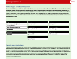 smartphonerepairservice.nl screenshot