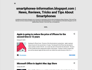 smartphones-information.blogspot.com screenshot