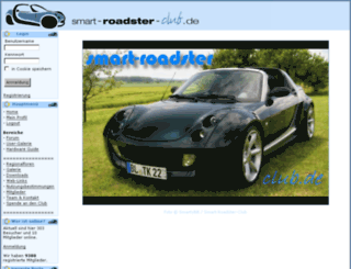 smartroadsterclub.de screenshot