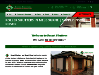 smartshutters.com.au screenshot