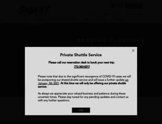smartshuttlebus.com screenshot