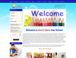 smartstartsdayschool.com screenshot