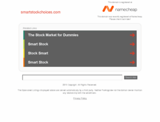 smartstockchoices.com screenshot
