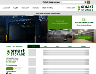 smartstoragekc.com screenshot