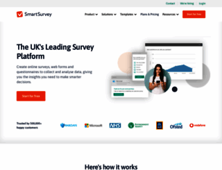 smartsurvey.co.uk screenshot