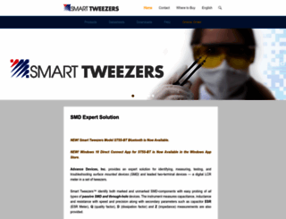 smarttweezers.com screenshot