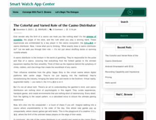 smartwatchappcenter.com screenshot