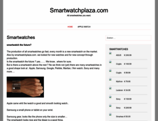 smartwatchplaza.com screenshot