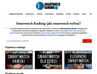 smartwatchranking.pl screenshot
