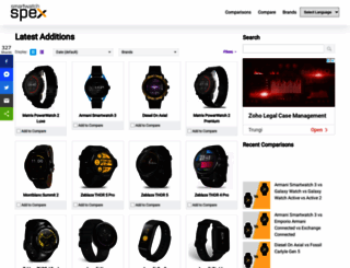 smartwatchspex.com screenshot