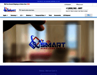 smartwirelessparts.com screenshot