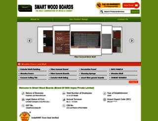 smartwoodboards.in screenshot