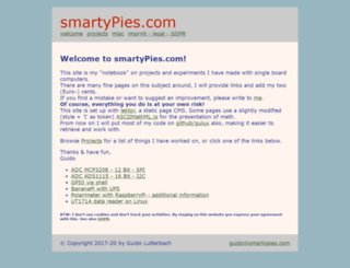 smartypies.com screenshot
