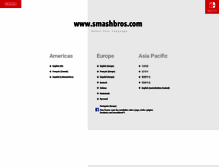 smashbros.com screenshot