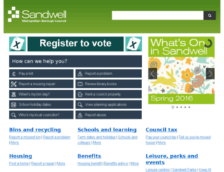 smbc.sandwell.gov.uk screenshot