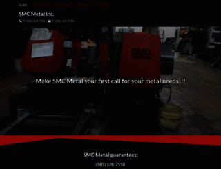 smcmetalrochester.com screenshot