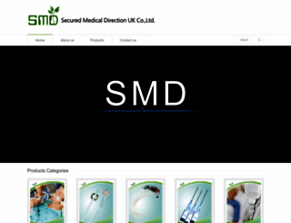 smd-medical.com screenshot