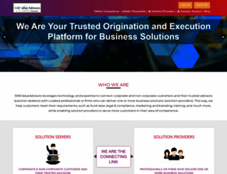 smevalueadvisors.com screenshot